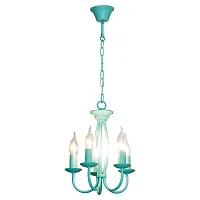 Люстра подвесная Congress LSP-9914 Lussole синяя на 5 ламп, основание синее в стиле современный Люстра подвесная Congress LSP-9914 Lussole синяя на 5 ламп, основание синее в стиле современный